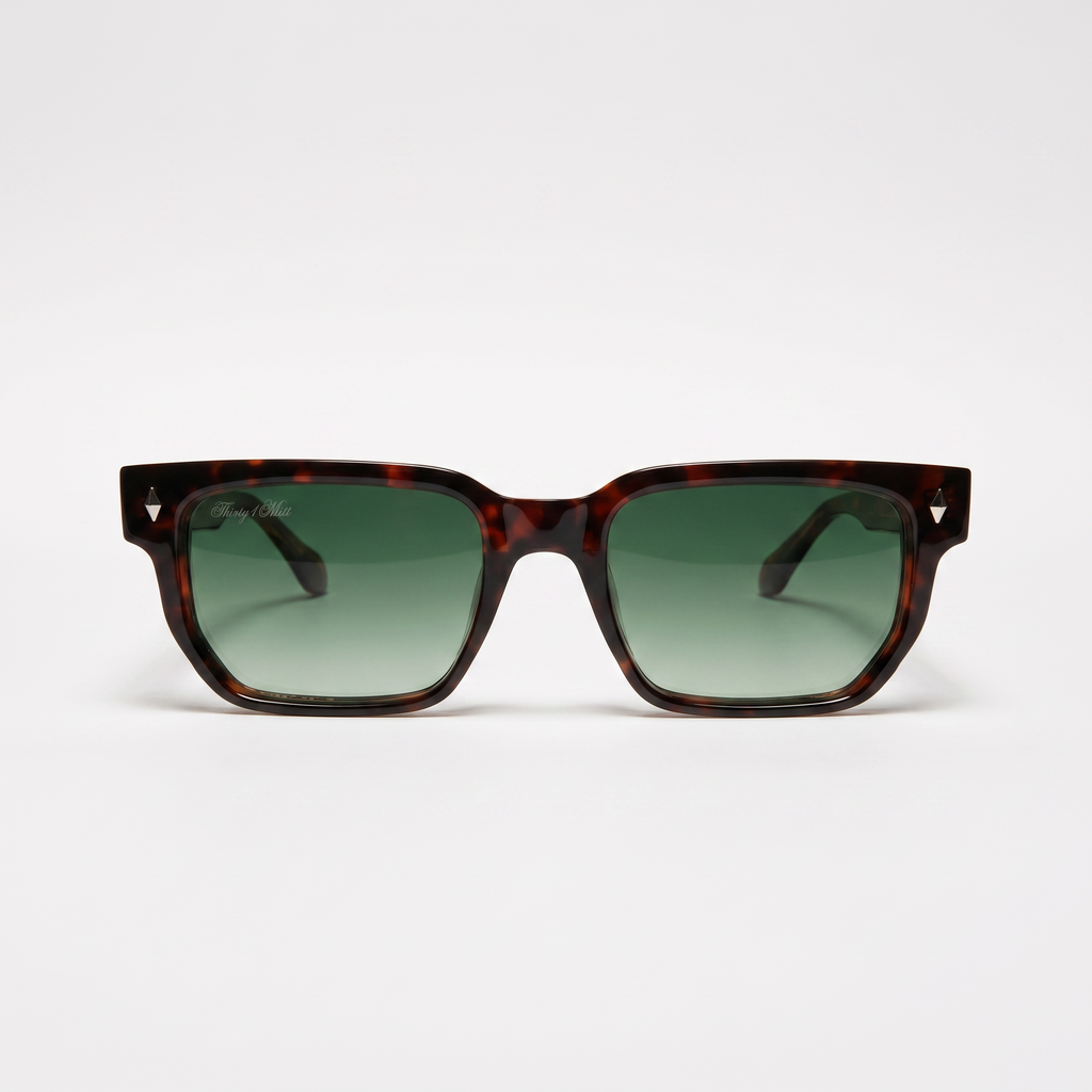 Retro Red Designer Sunglasses
