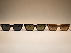 Retro Red Designer Sunglasses