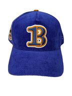 31 Mitt - Blue & Brown Corduroy Hat