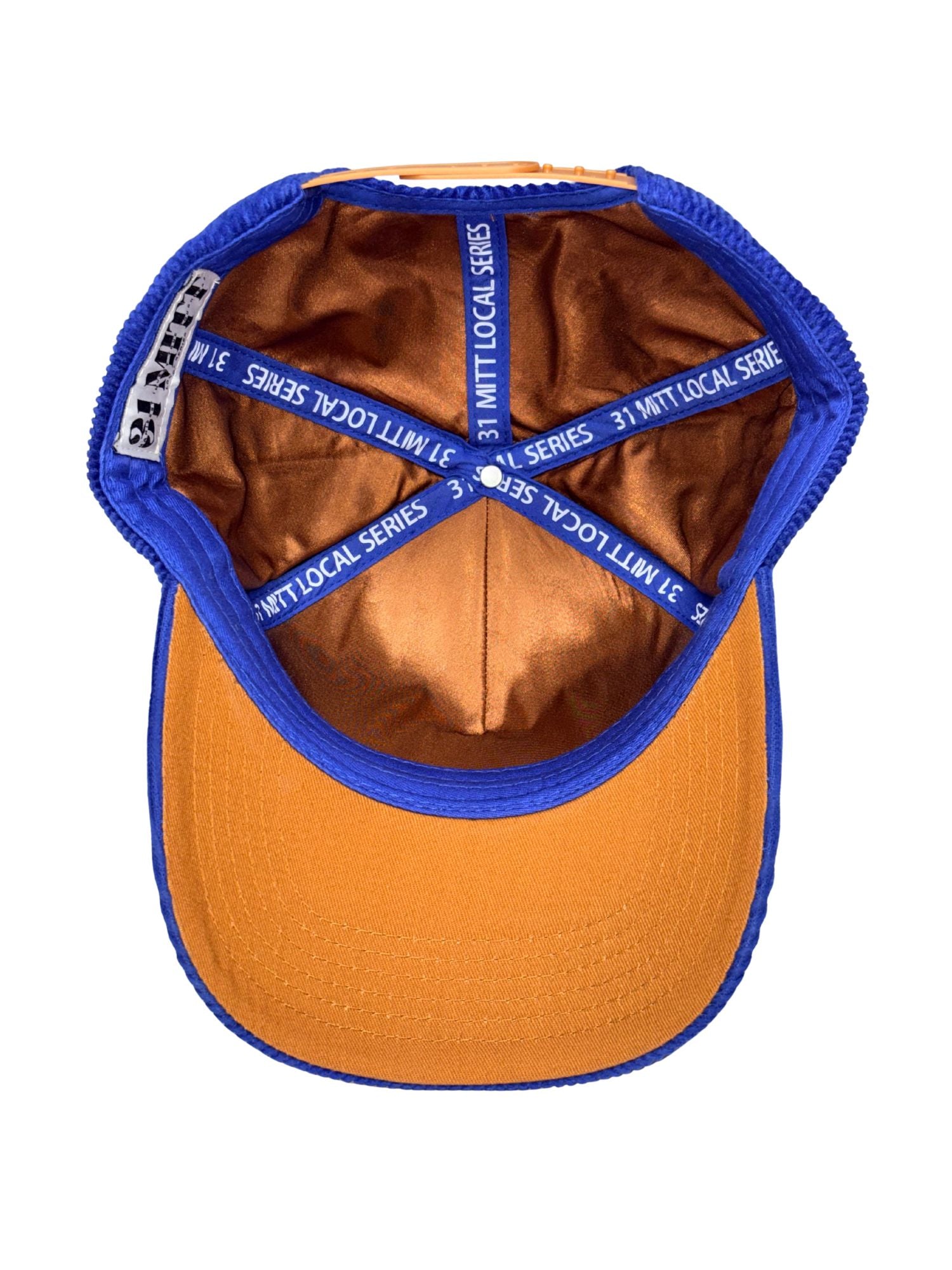 31 Mitt - Blue & Brown Corduroy Hat