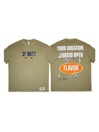 31 Mitt “Flavor” Tee – Elevate Your Creation - Olive