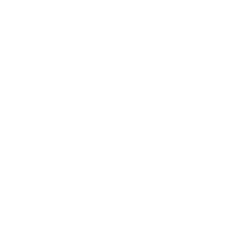 Pink '24/7' icon with a phone and globe design on a white background